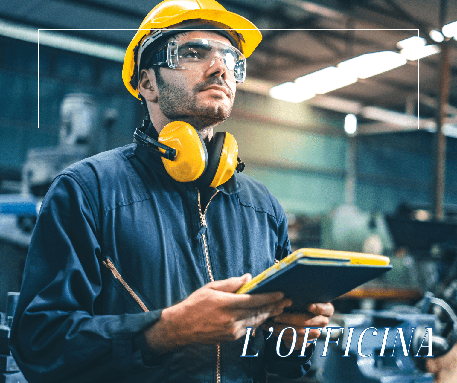 immagine che introduce alla pagina dell'officina di CMP