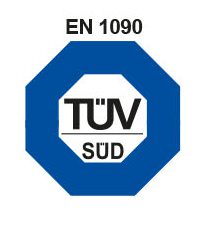 logo certificazione en 1090. 