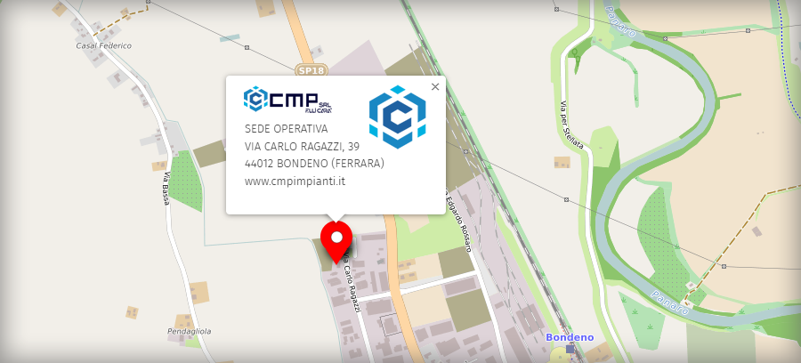 Cmp Impianti, Via C.Ragazzi, 18 - 44012 Bondeno Ferrara
